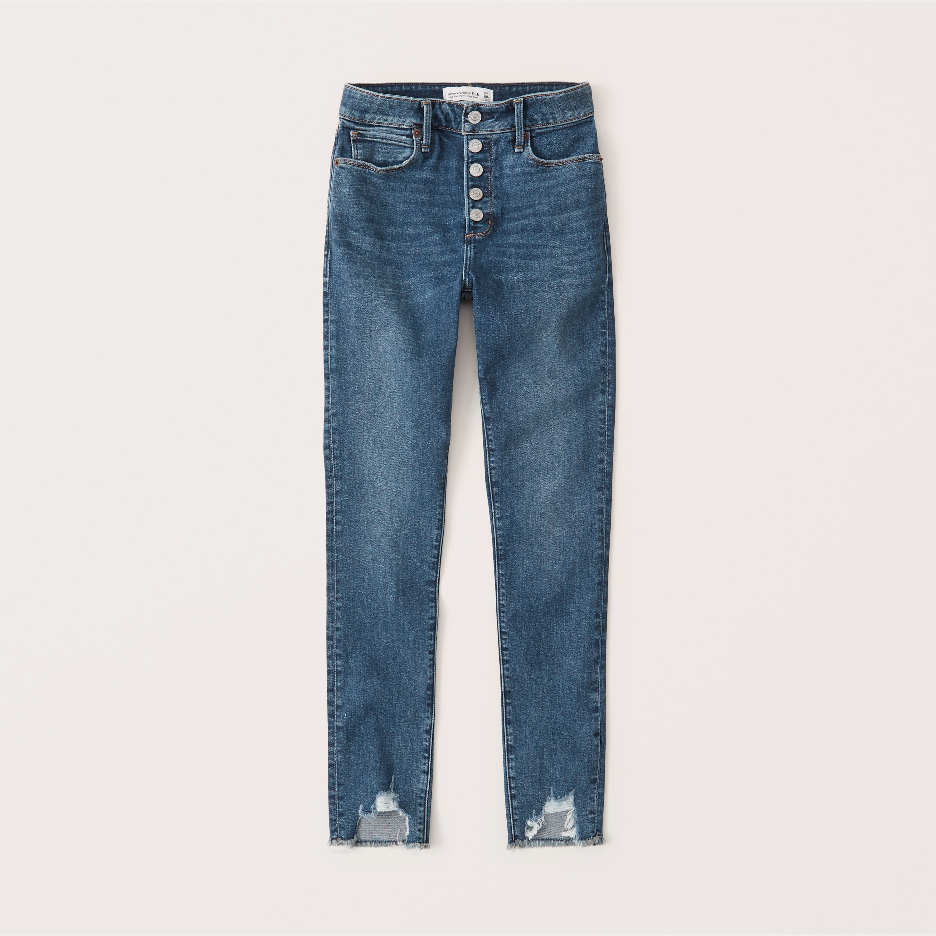Rise Super Skinny Ankle Jeans 