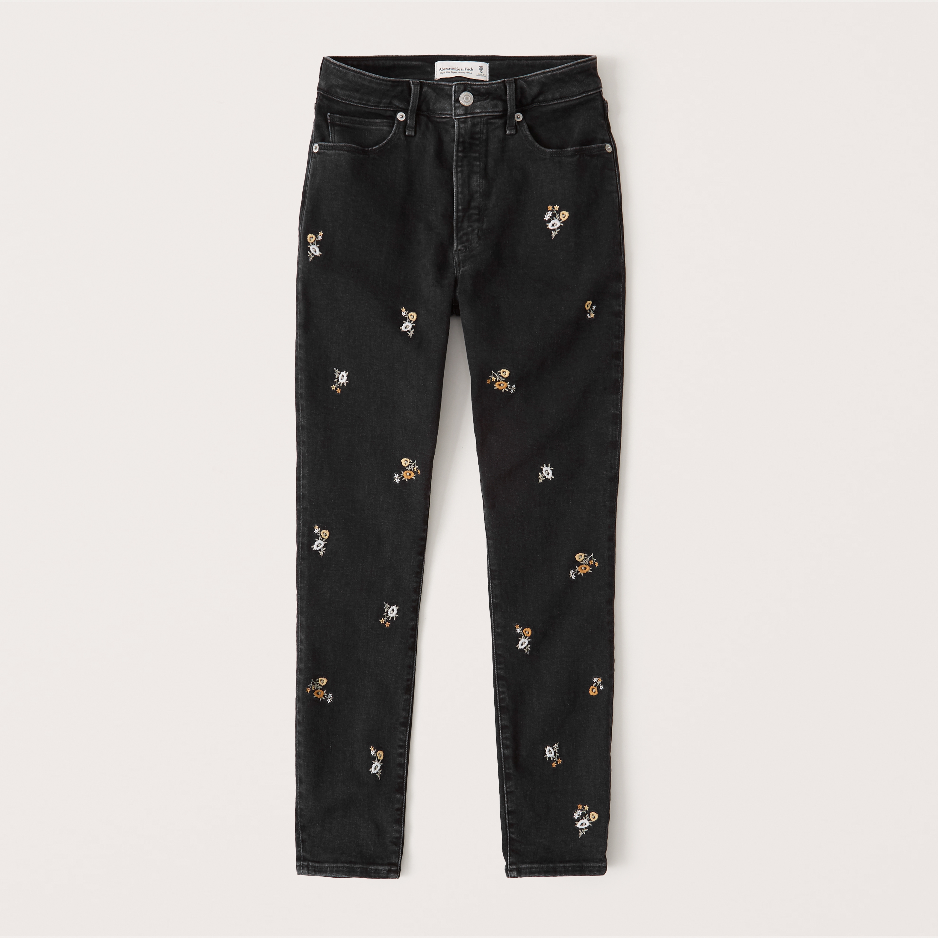 abercrombie embroidered jeans