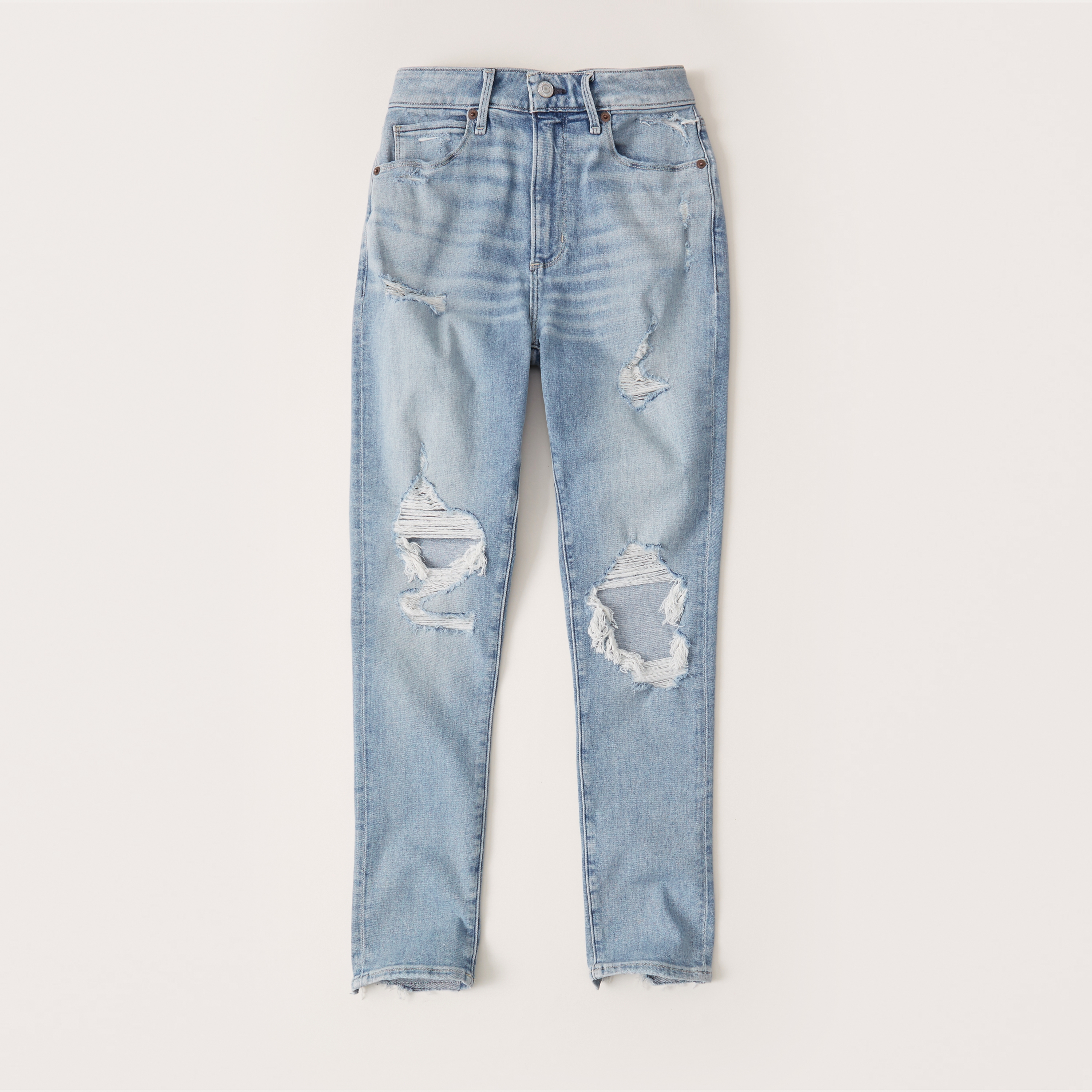 abercrombie super skinny high rise