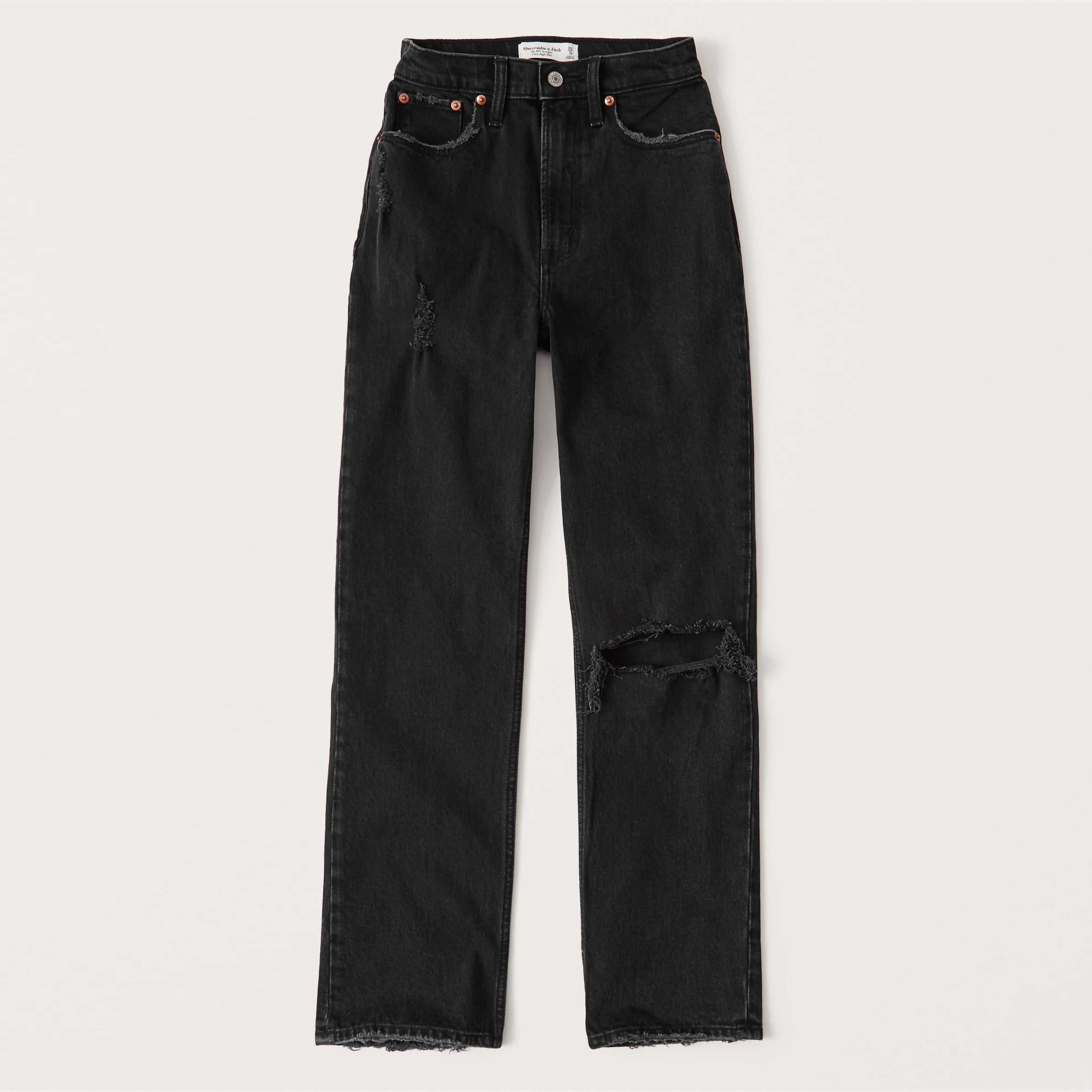 abercrombie and fitch straight jeans