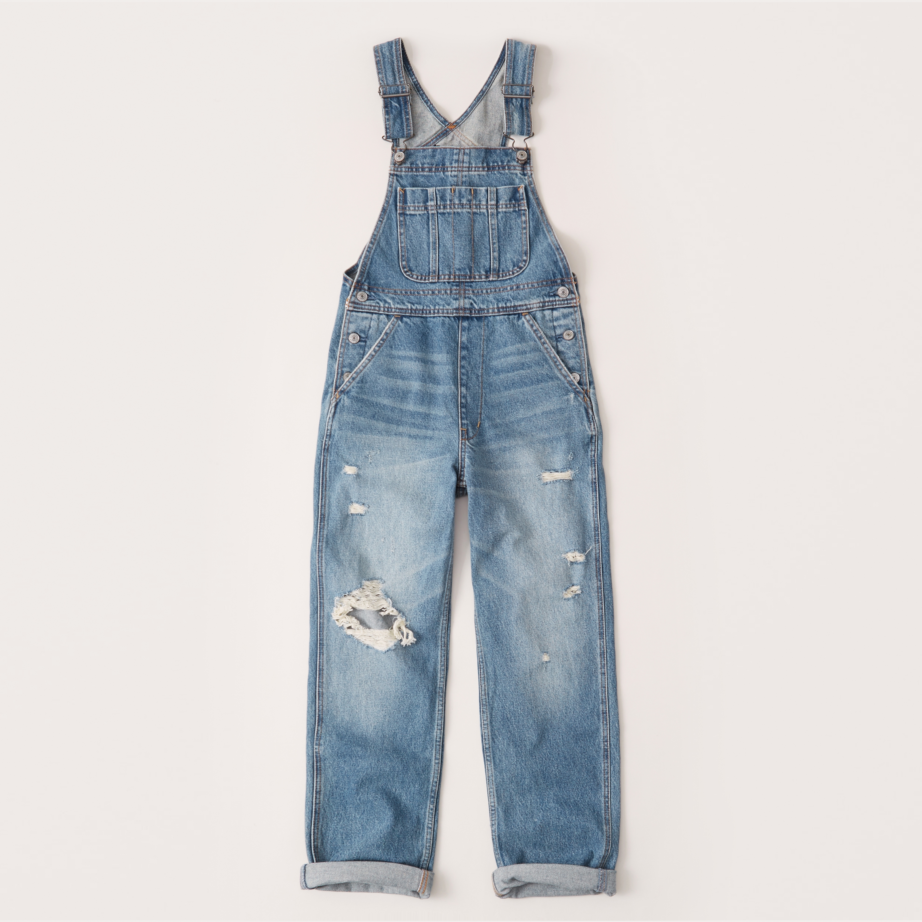 Ultra High Rise Straight Overalls 