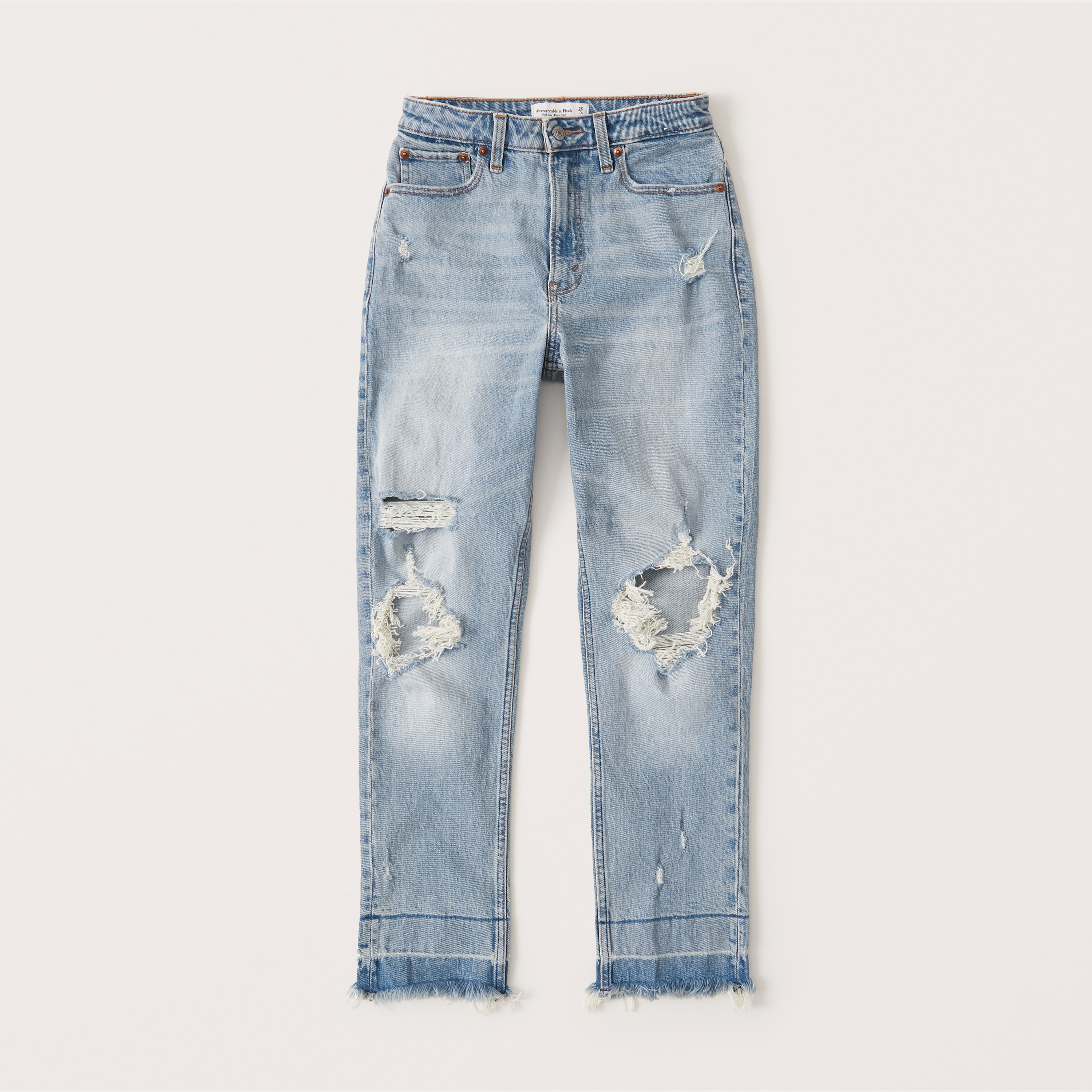 abercrombie fitch high waisted jeans