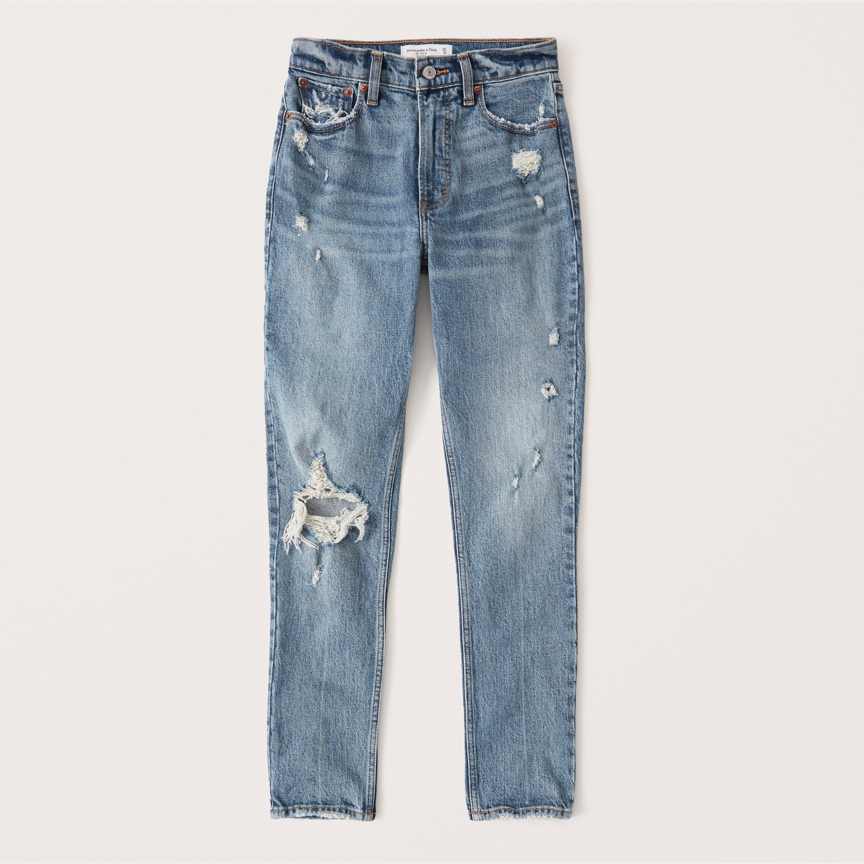 abercrombie distressed jeans