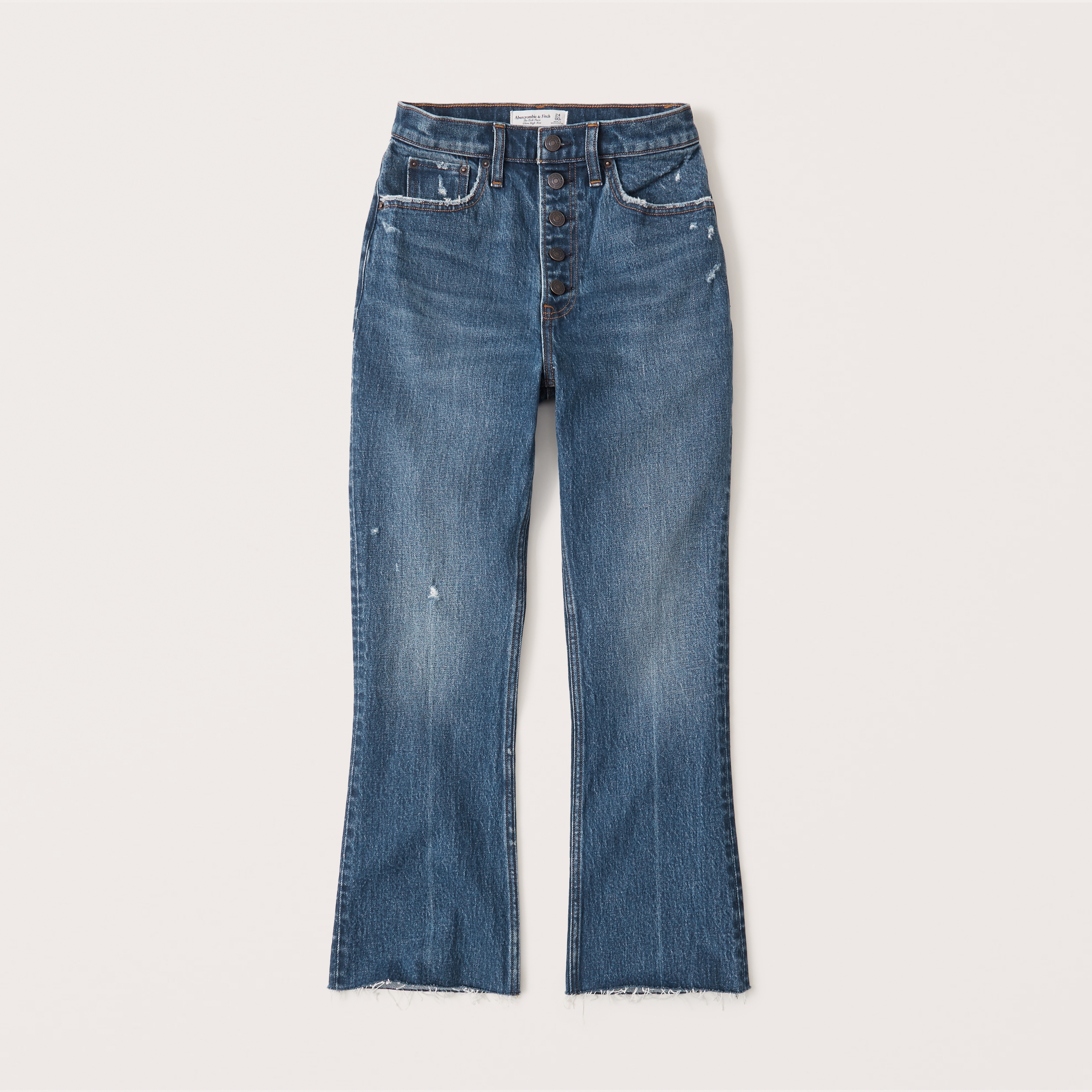 abercrombie cropped jeans