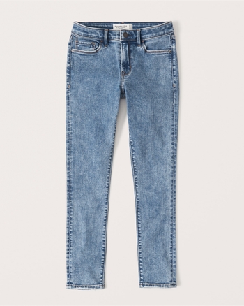 Women's Mid Rise Super Skinny Ankle Jeans | Women's Sale | Abercrombie.com