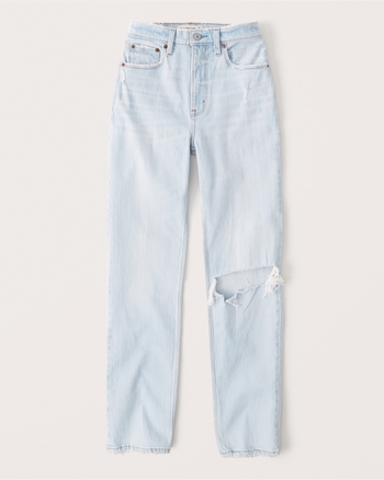 abercrombie 90s straight leg ultra high rise