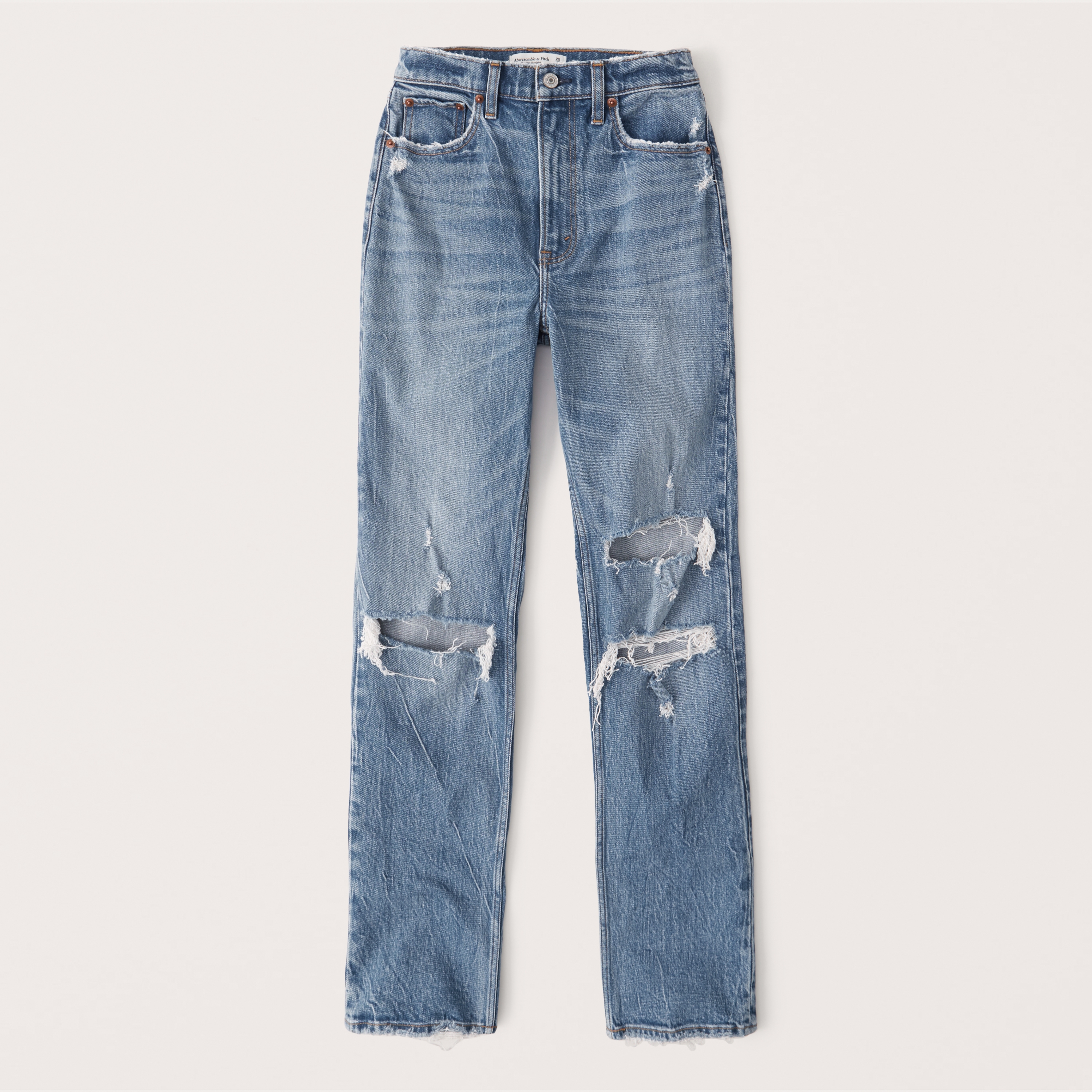 abercrombie and fitch slim straight jeans
