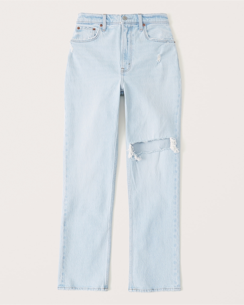 curve love ultra high rise 90s straight jean