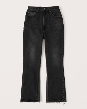 abercrombie ultra high rise kick flare jeans