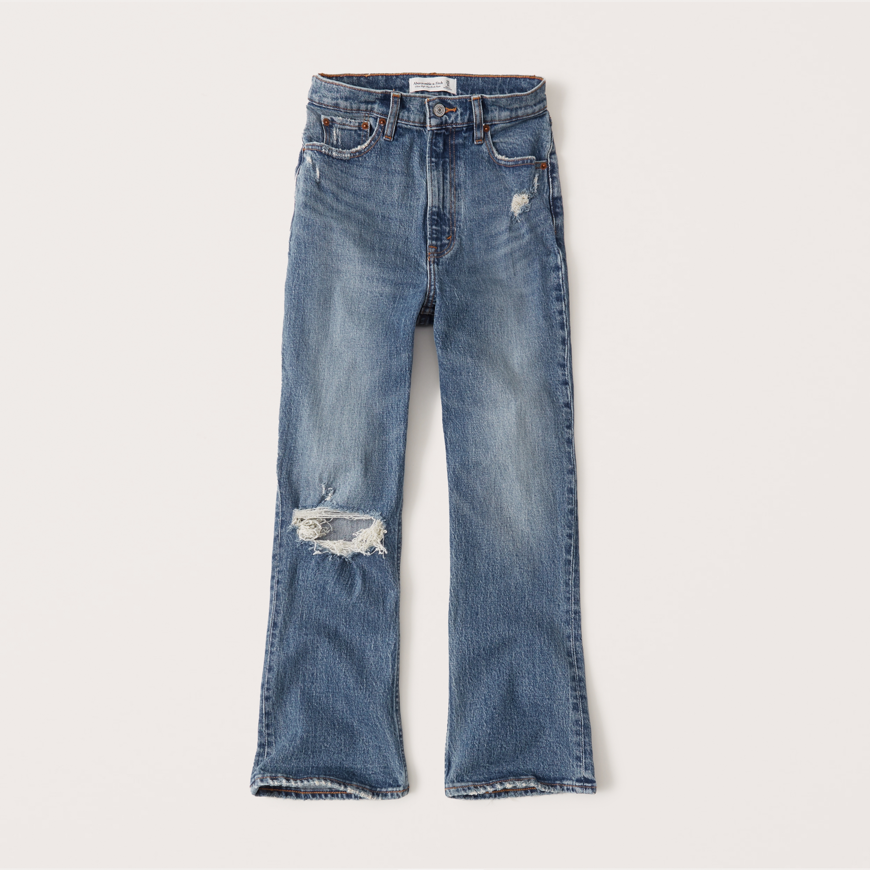 Ultra High Rise Kick Flare Jeans 