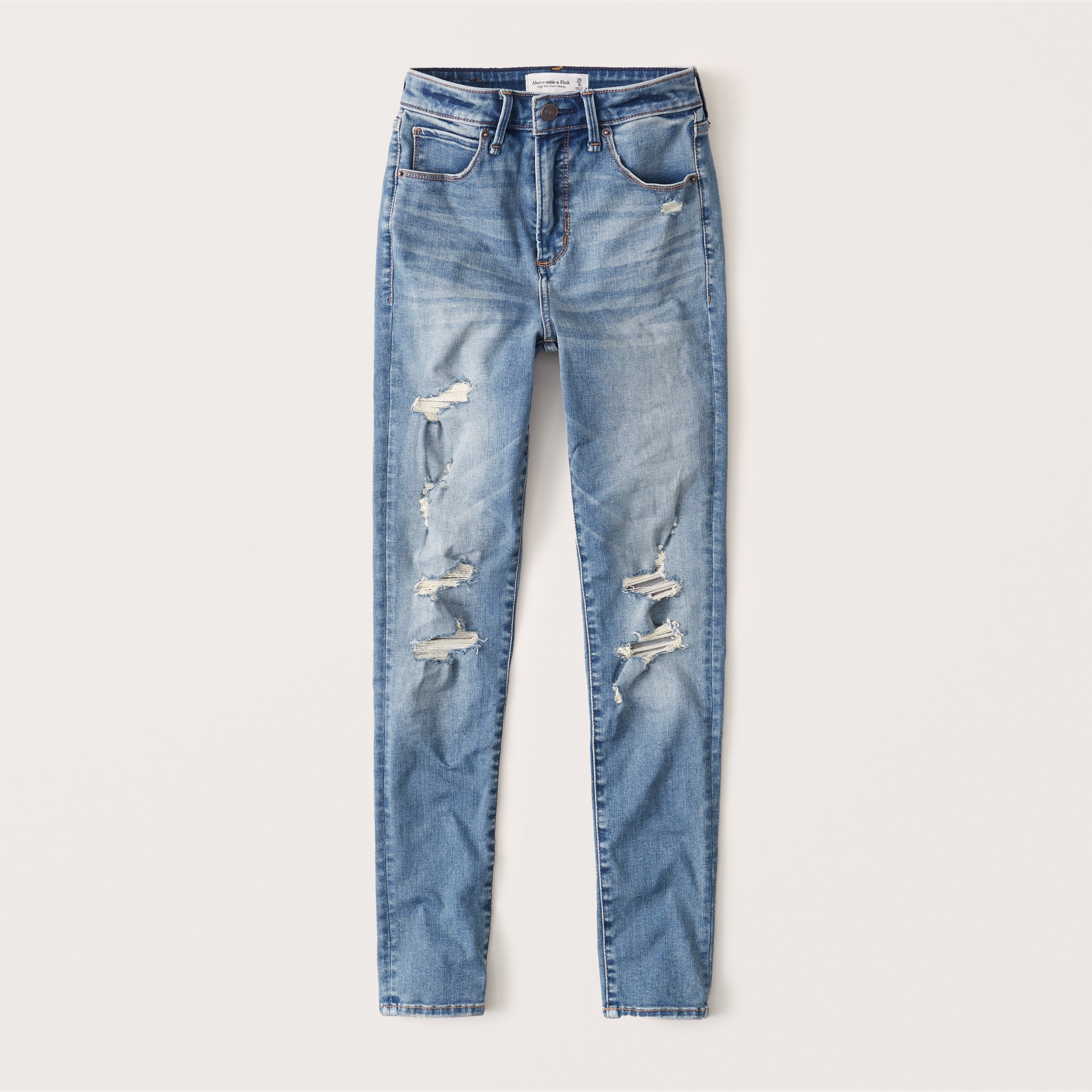 high rise slim jeans abercrombie