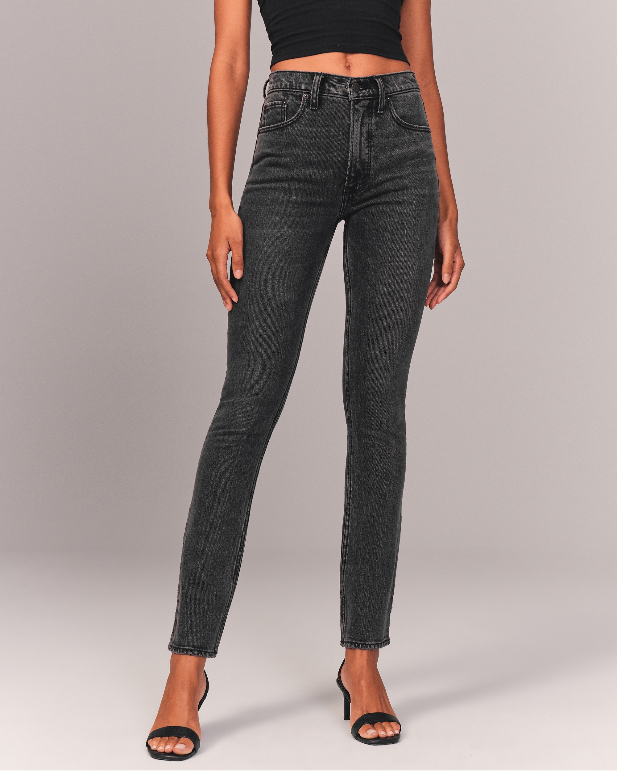 abercrombie 90s high rise skinny jeans