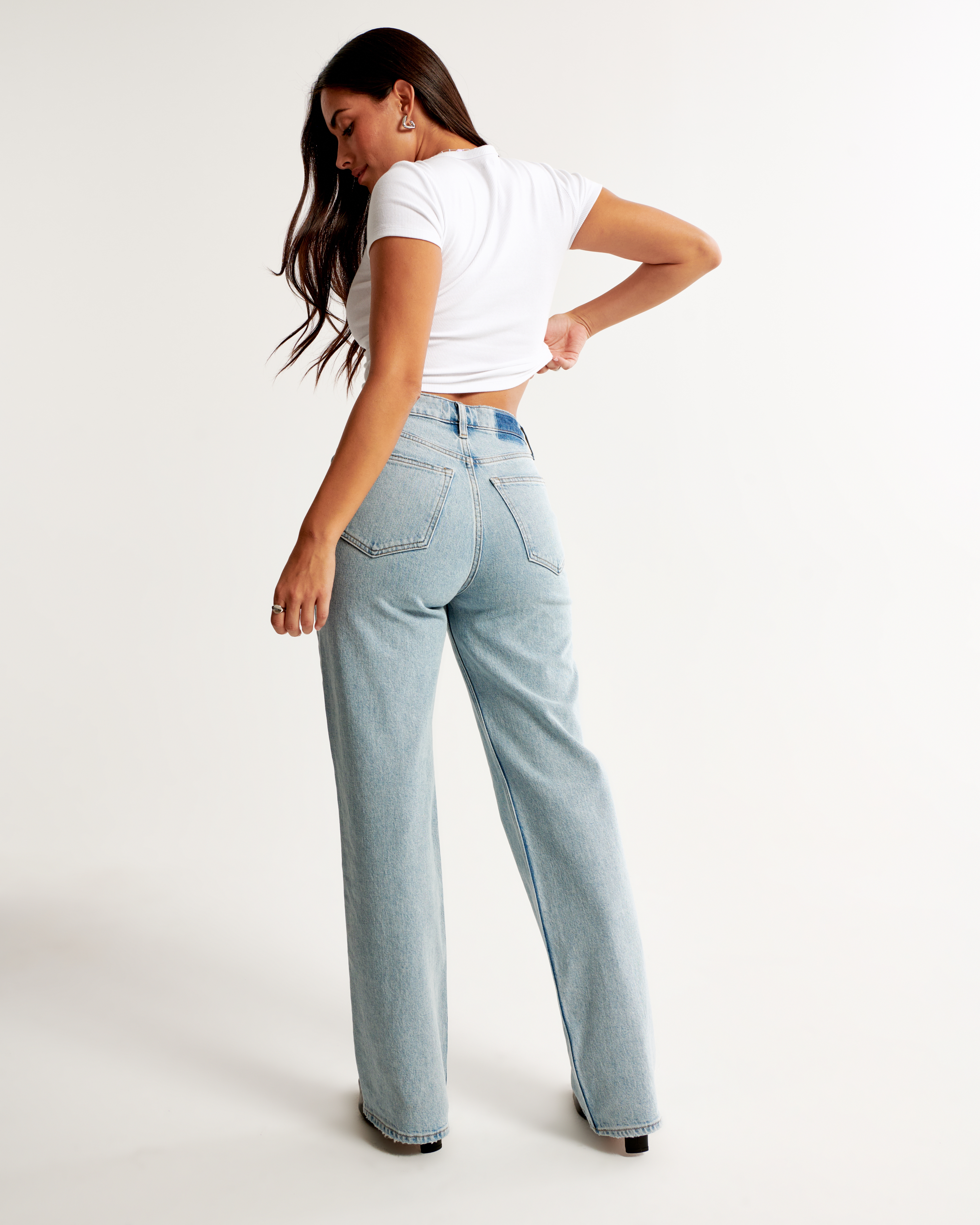 Women's Curve Love High Rise 90s Relaxed Jean | Women's Bottoms 