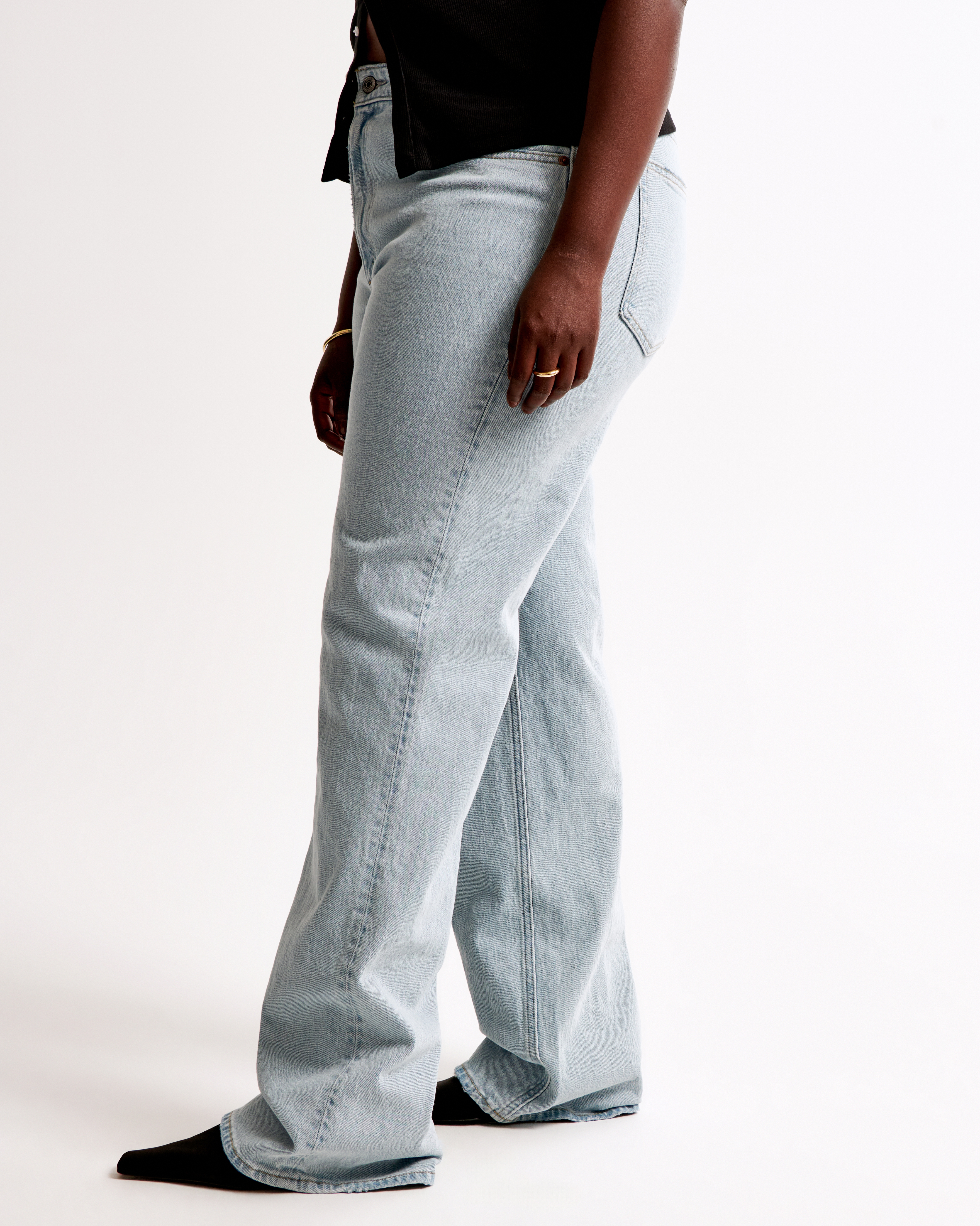 Women's Curve Love High Rise 90s Relaxed Jean | Women's Clearance