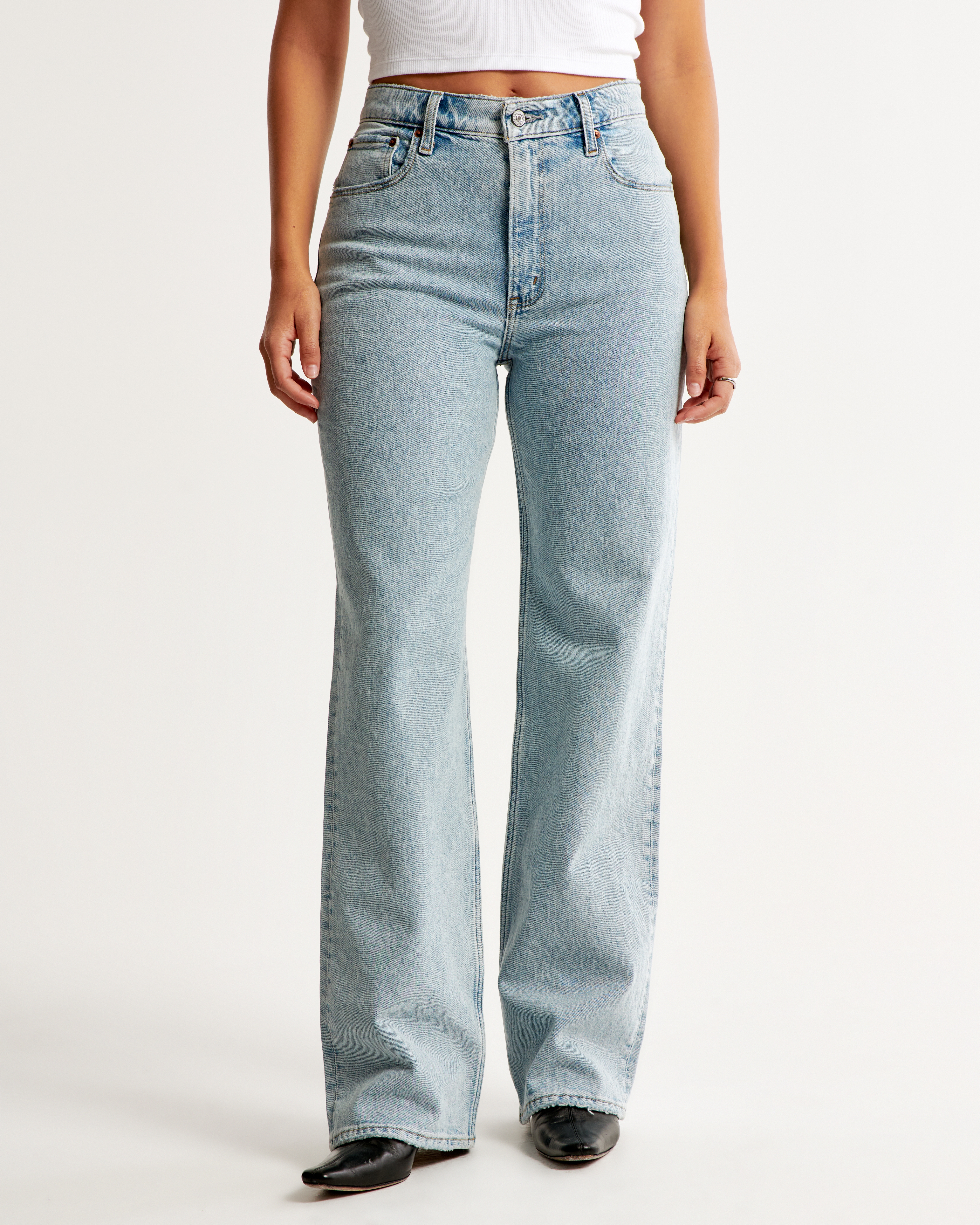 Women's Curve Love High Rise 90s Relaxed Jean | Women's Clearance 