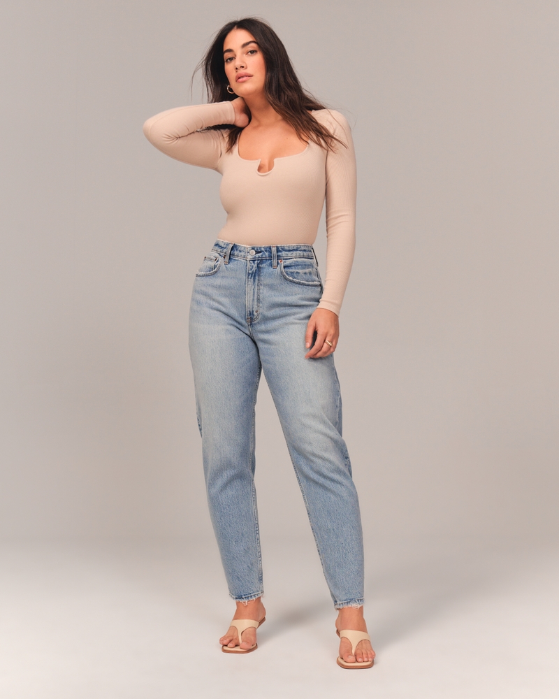 Curve Love High Rise 80s Mom Jean