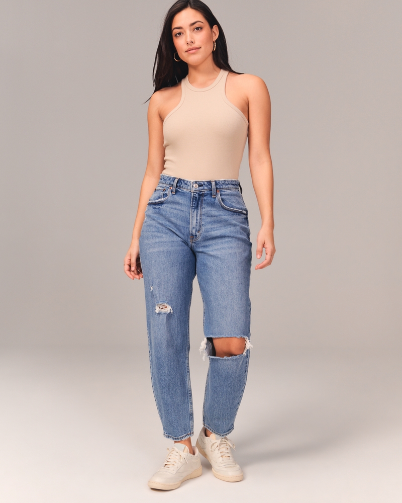 Curve Love High Rise 80s Mom Jean