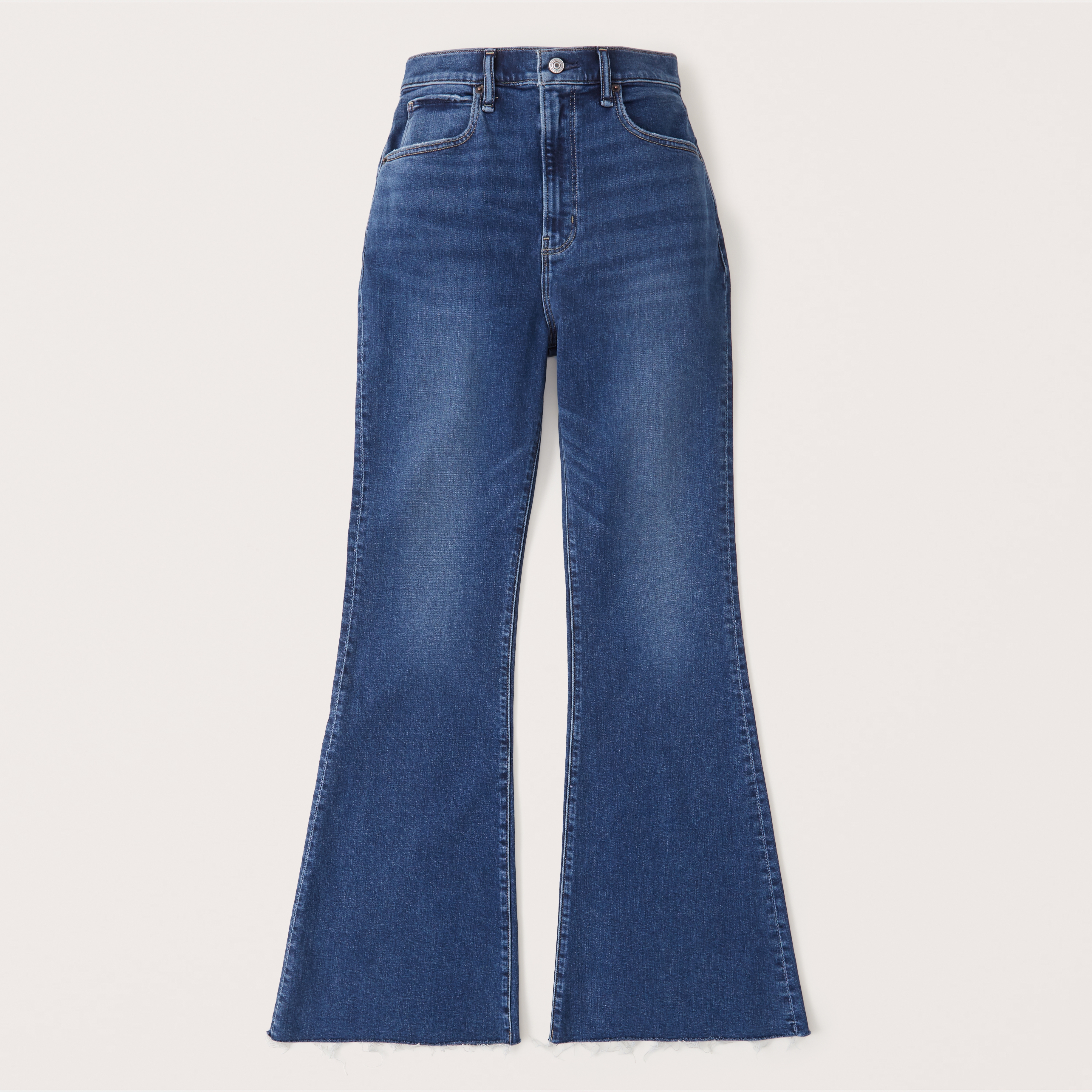 signature high rise super flare jean