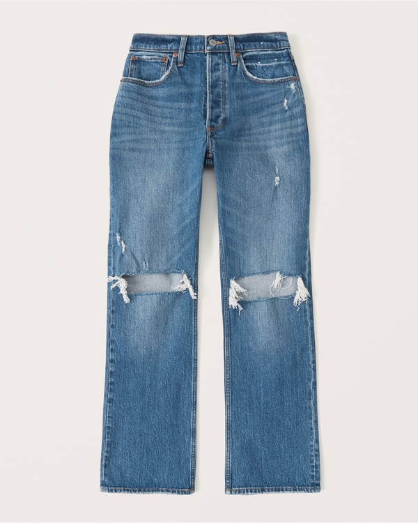 Women's Curve Love Low Rise 90s Baggy Jean | Women's Clearance | Abercrombie.com
