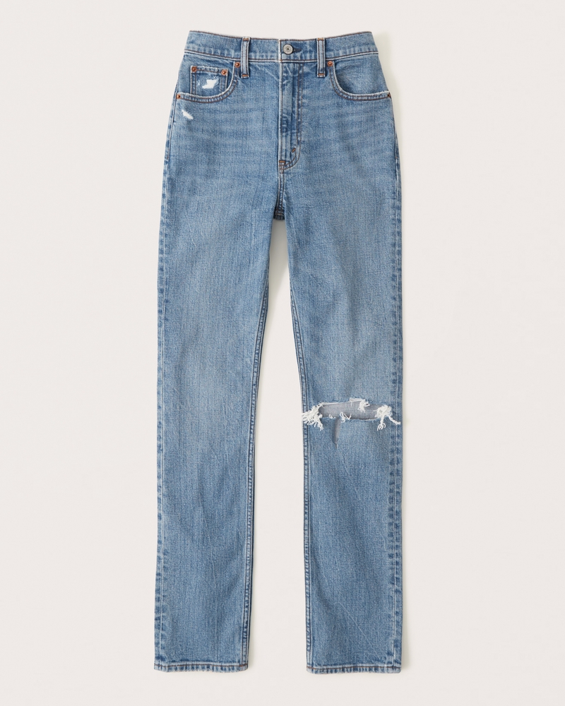 Women's Ultra High Rise 90s Slim Straight Jean | Women's Bottoms