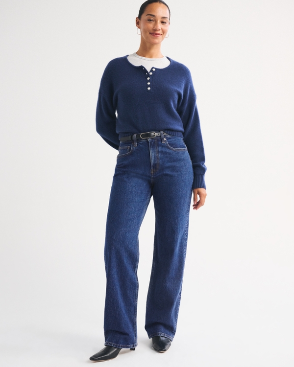 Curve Love High Rise 90s Relaxed Jean