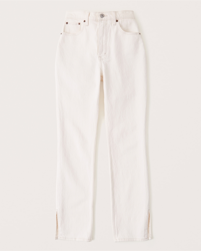 90s ultra high rise straight jeans abercrombie