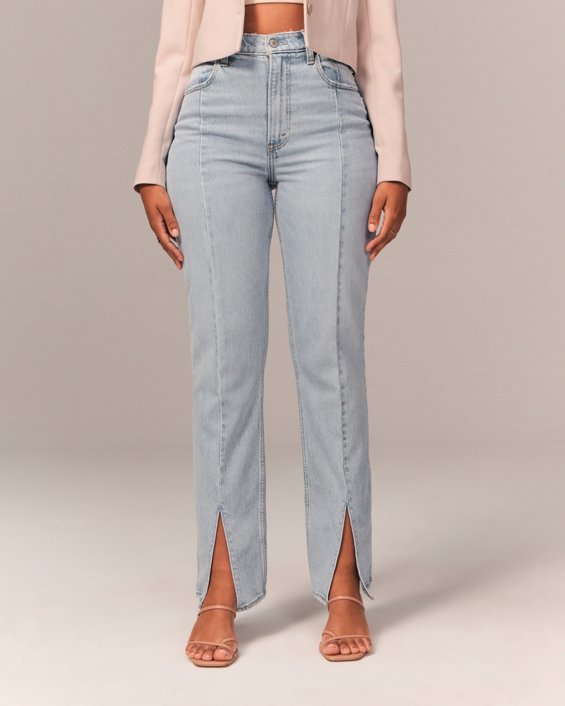 Women's Curve Love Ultra High Rise 90s Straight Jean, Women's Sale