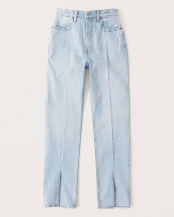 Ultra High Rise 90s Straight Jean from Abercrombie & Fitch - $22.97