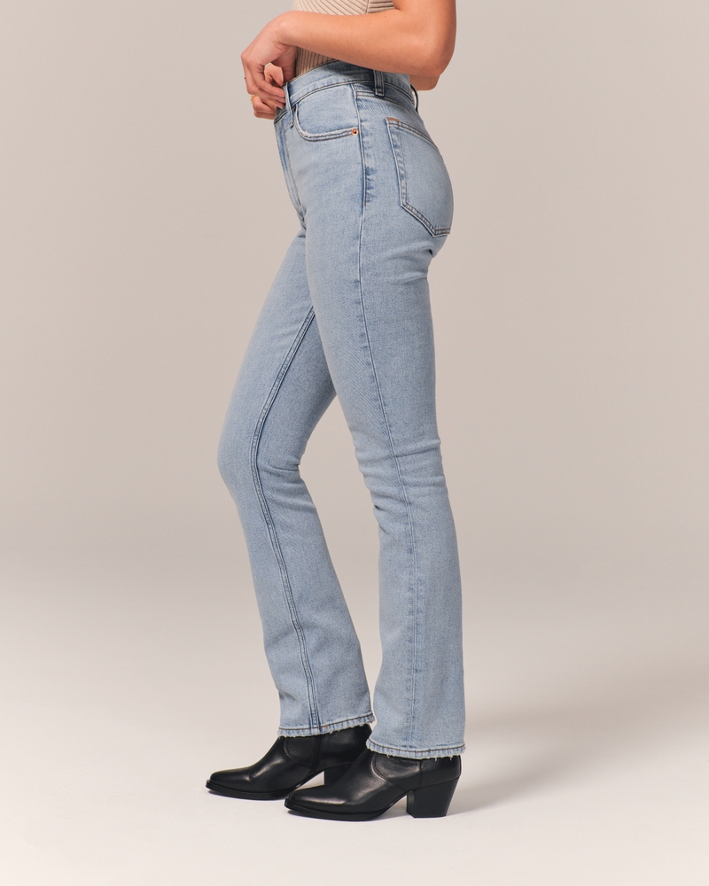 Abercrombie & Fitch Ultra High Rise 90s Slim Straight Jean