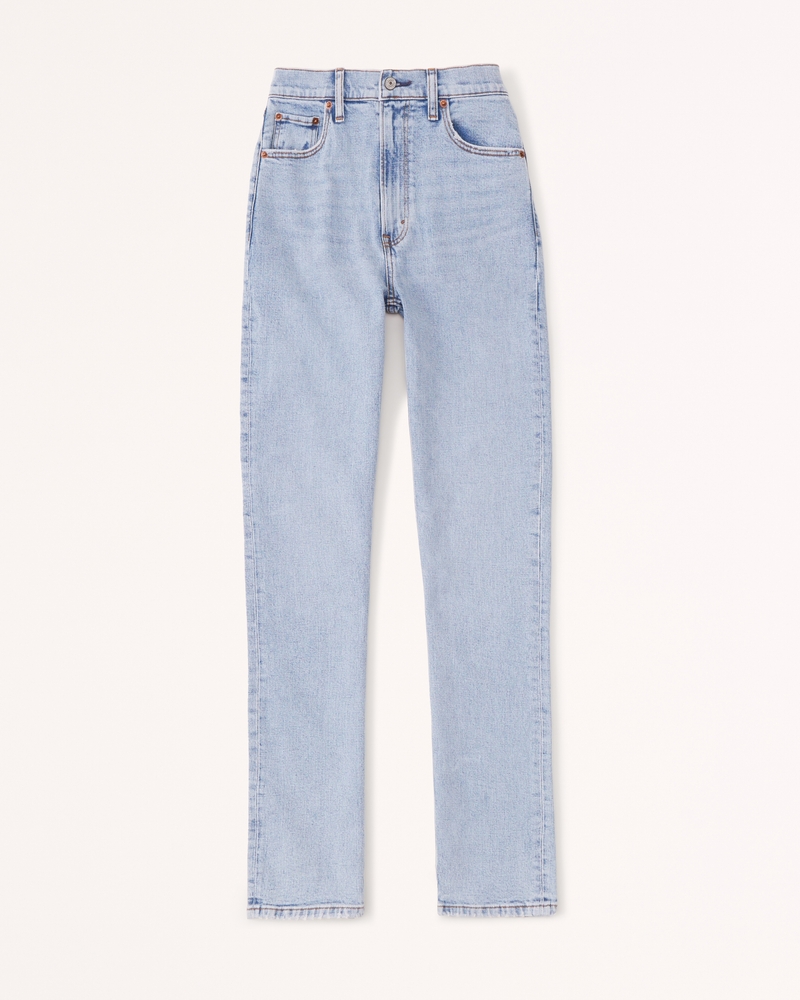 Ultra High Rise Slim Straight Jean