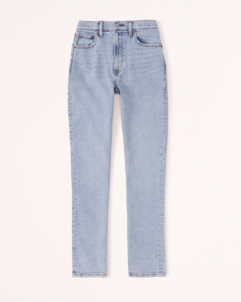 Stylish and Flattering Abercrombie Curve Love Mom Jeans