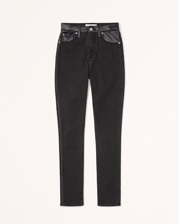 Pantalon Femme Stretch Taille Haute Large Imprimé Léger Respirant