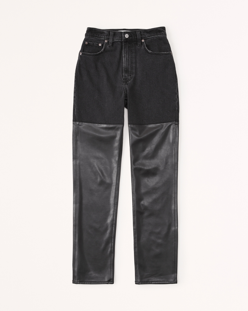 curve love ultra high rise 90s straight jean