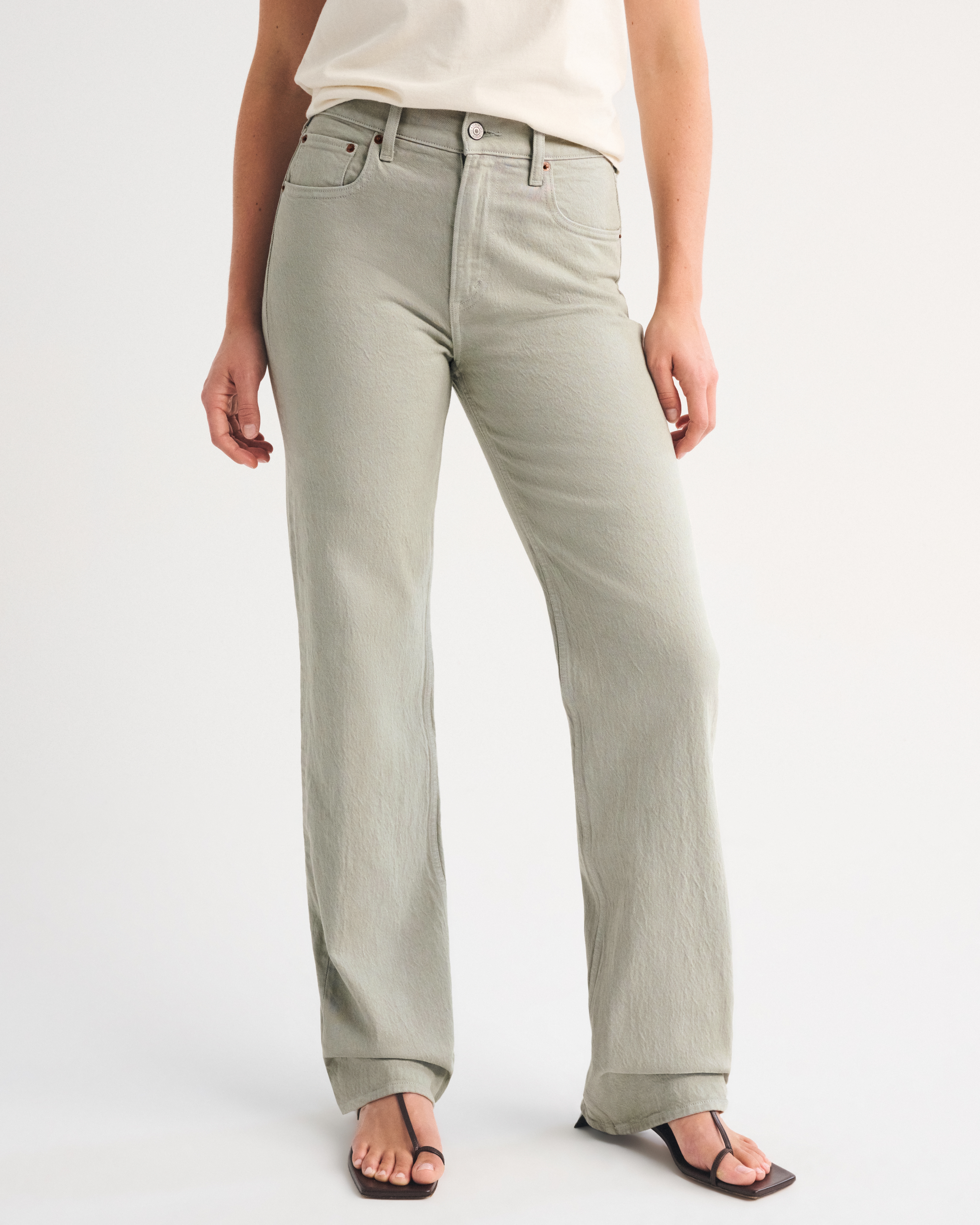 Женские джинсы Abercrombie & Fitch High Rise 90s Relaxed Jean — фото 2