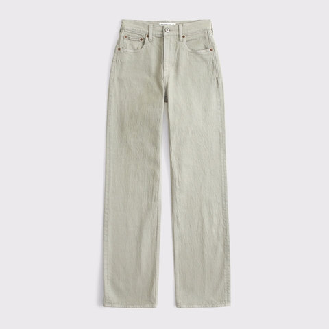 Женские джинсы Abercrombie & Fitch High Rise 90s Relaxed Jean