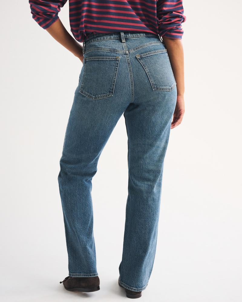 Curve Love High Rise 90s Straight Jean - thumbnail 4