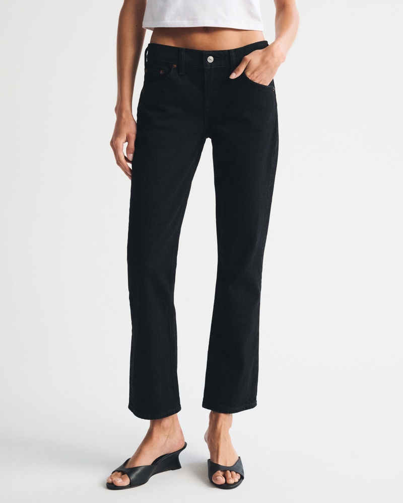 Low Rise Kick Flare Jean