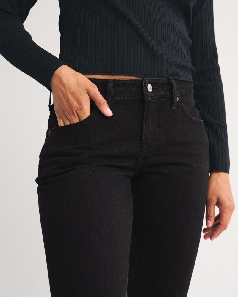 Curve Love Low Rise Kick Flare Jean - thumbnail 3