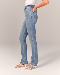 Abercrombie + Ultra High Rise 90s Slim Straight Jean