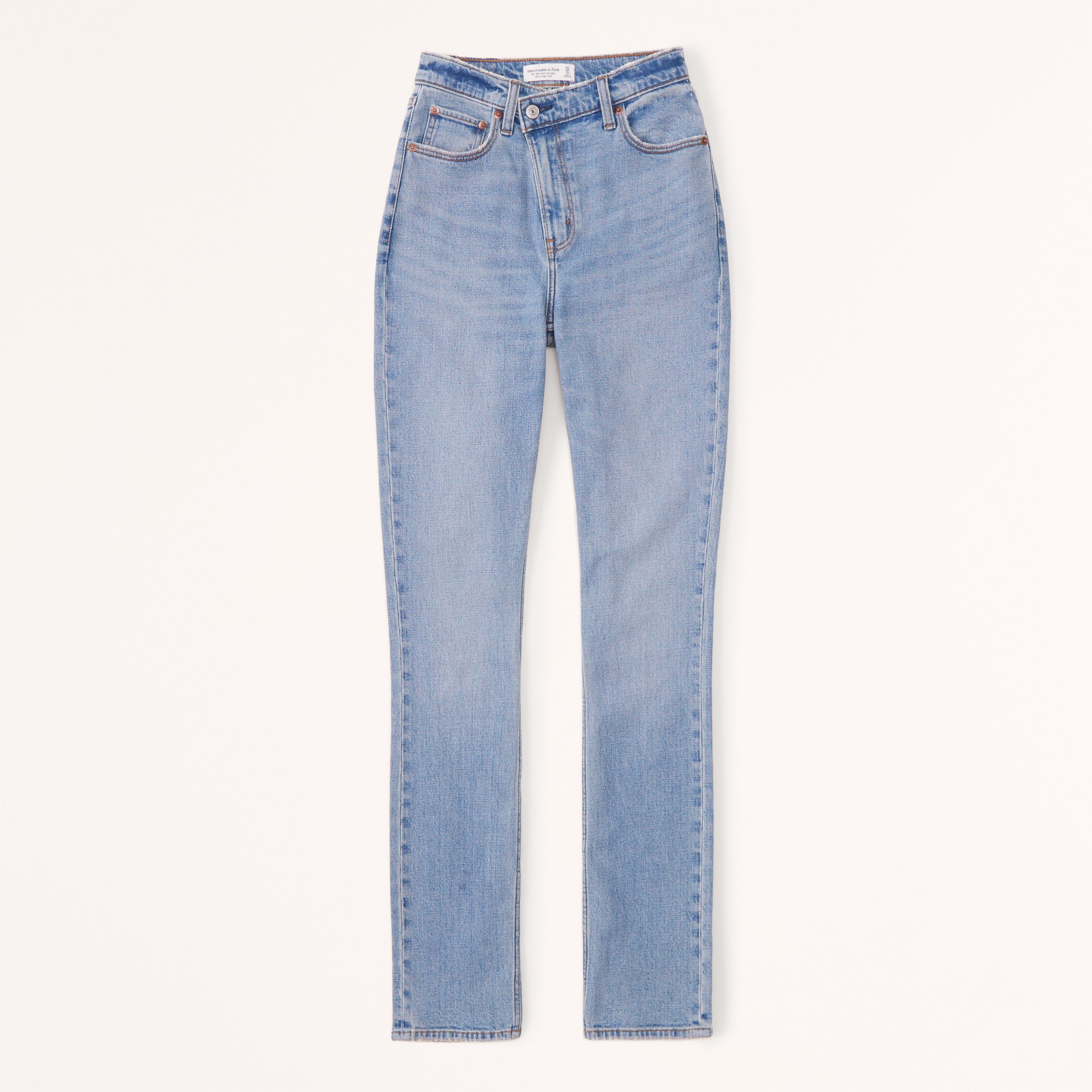 Abercrombie and fitch white sales jeans