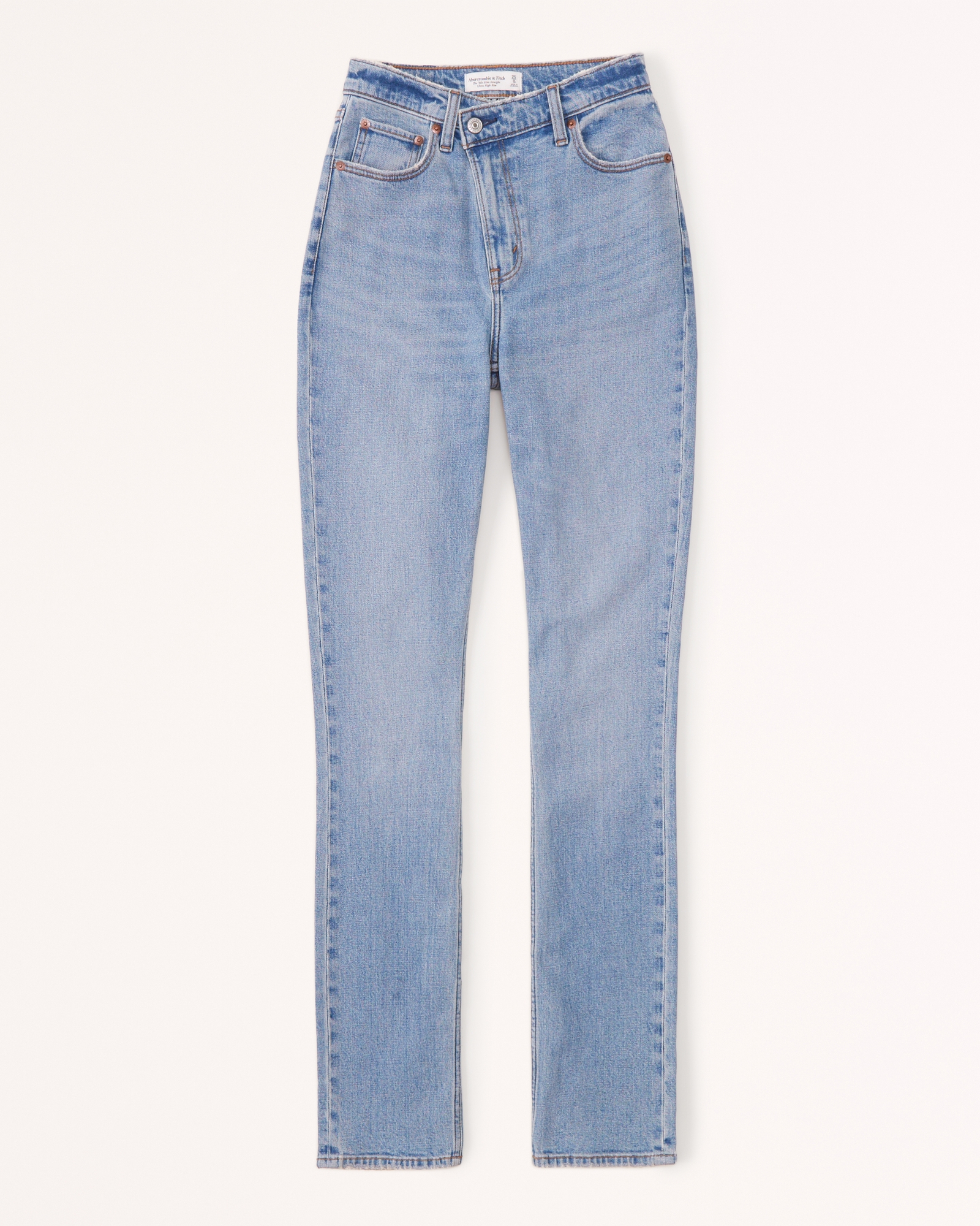 Obsessed: A&F '90s Ultra High-Rise Straight Jeans (A Review) - The Mom Edit