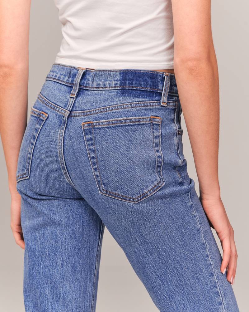 Women's Essential Mid-Rise Straight Leg Jean in Tiffany