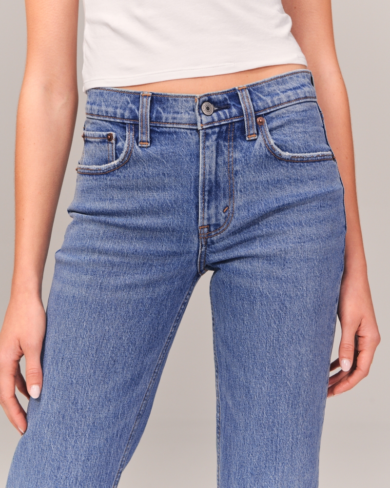 Women's Mid Rise 90s Straight Jean, Women's Sale