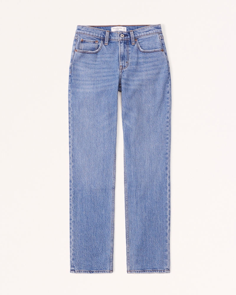 Women's Curve Love Mid Rise 90s Straight Jean | Women's Bottoms