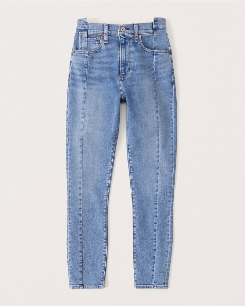 High Rise Frayed Hem Jeans – Yup Sup