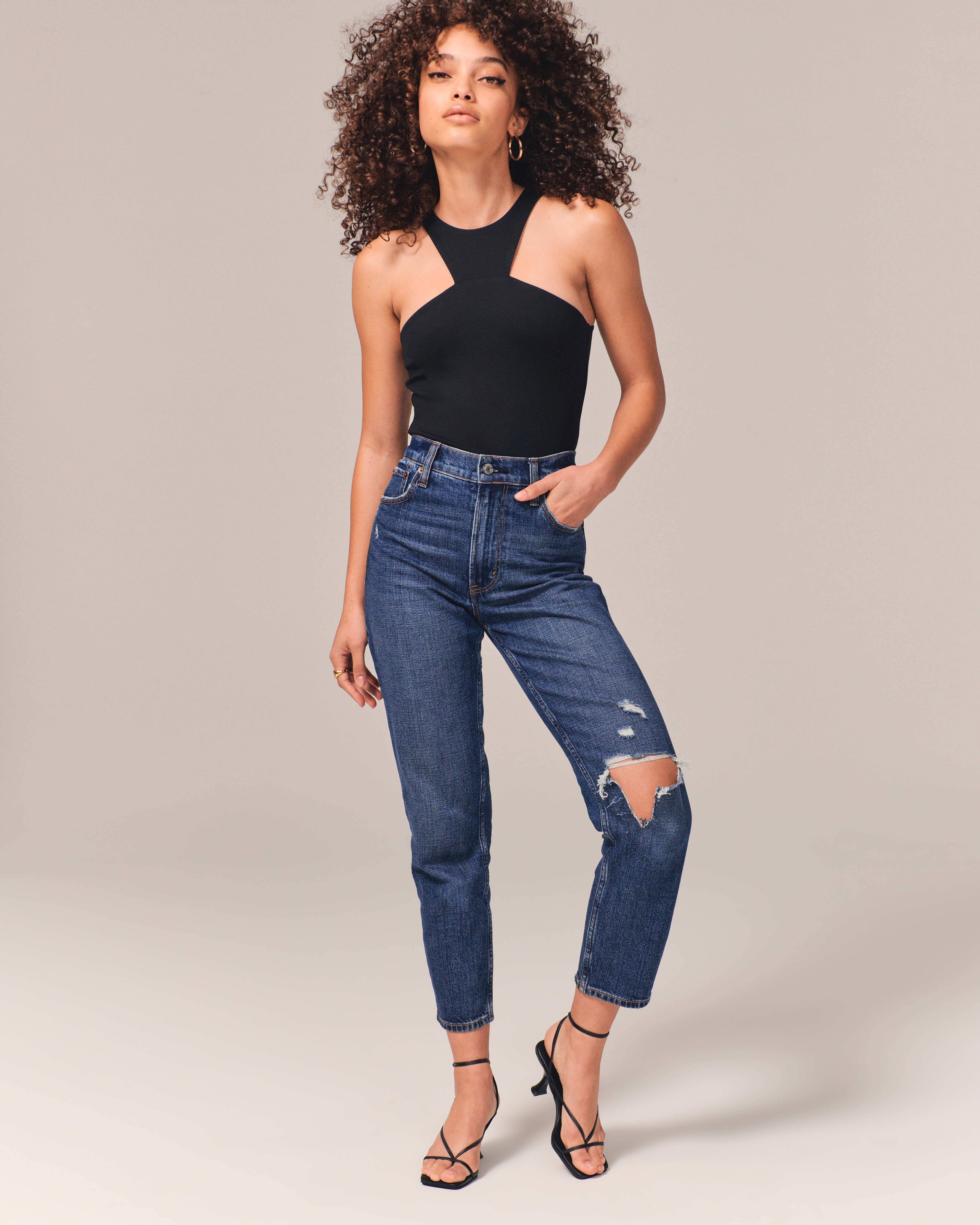 Abercrombie Mom Jeans - Jeans