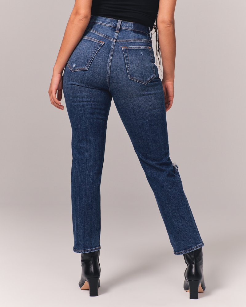 Curve Love Ultra High Rise Ankle Straight Jean