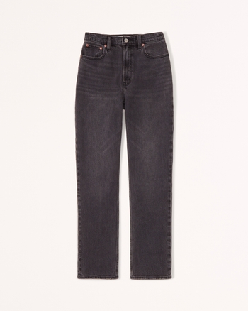 Ultra High Rise 90s Straight Jean from Abercrombie & Fitch - $90