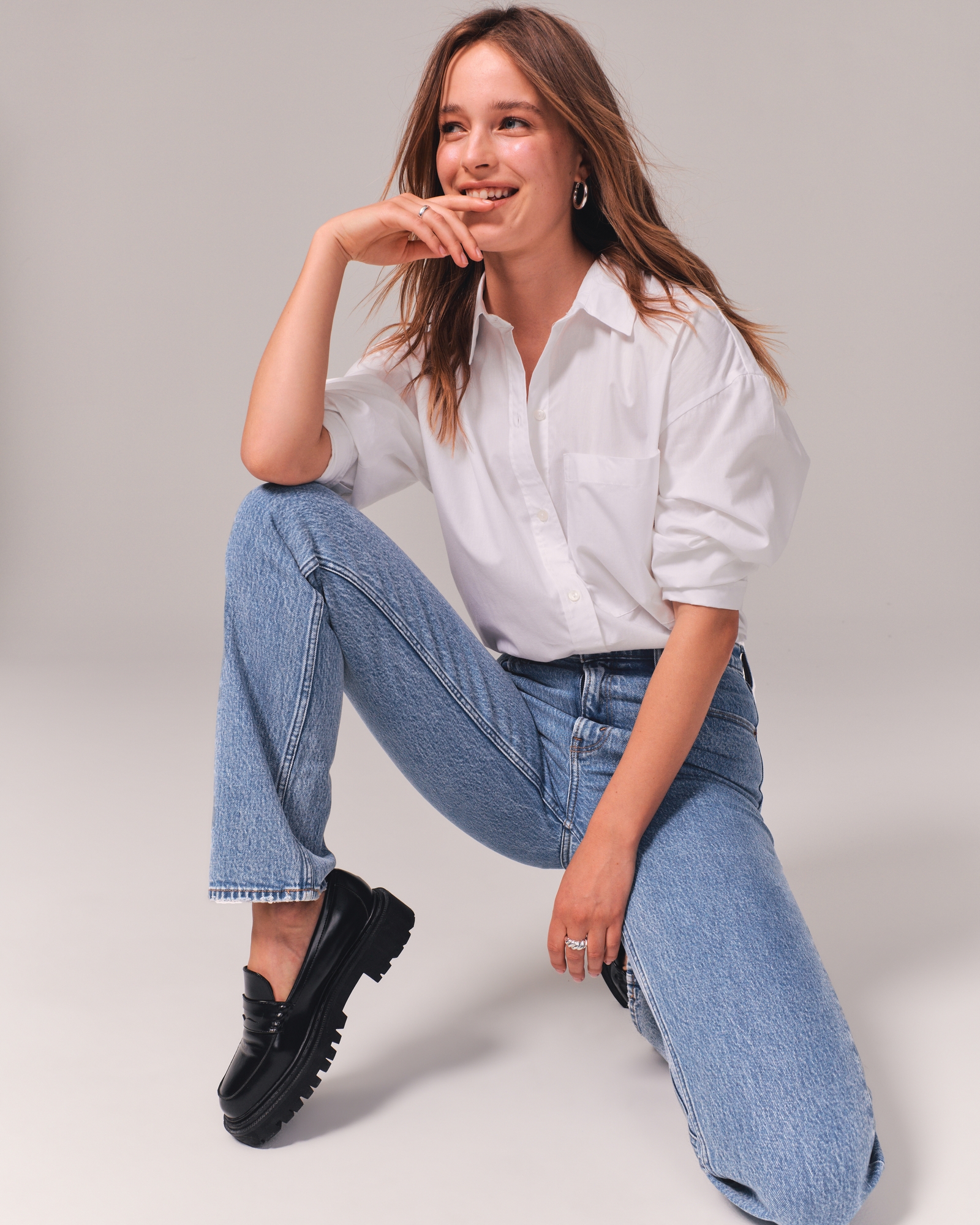 Ultra High Rise 90s Straight Jean