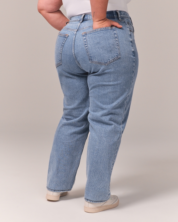 Curve Love Ultra High Rise 90s Straight Jean